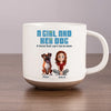 A Bond That Can't Be Broken - Dog Personalized Custom Printed Pottery Mug - Gift For Pet Owners, Pet Lovers