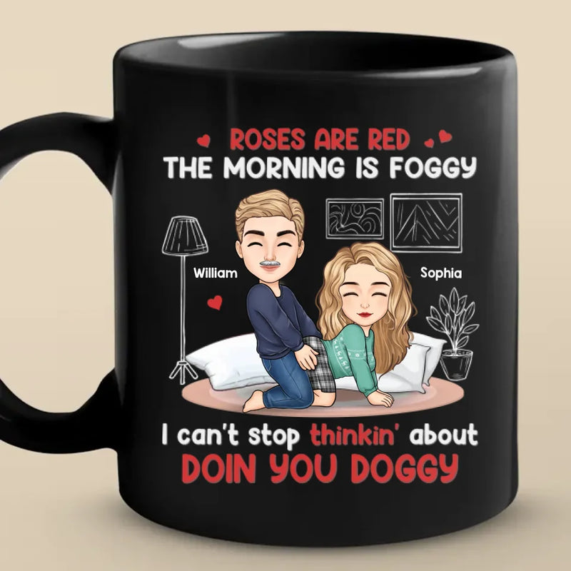 Custom Name Funny Naughty Couple Gifts - Personalized Mugs