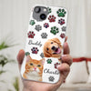 Custom Photo My Best Friend Has Four Paws - Dog & Cat Personalized Custom 3D Inflated Effect Printed Clear Phone Case - Gift For Pet Owners, Pet Lovers