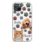 Custom Name Cat and Dog Gifts for Pet Lovers - Personalized Phone Case
