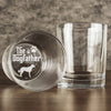 The Dogfather - Dog Personalized Custom Whiskey Glass - Gift For Pet Owners, Pet Lovers