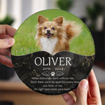 Custom Pet Photo Memorial Gifts - Personalized Stone With Stand