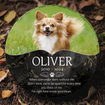 Custom Pet Photo Memorial Gifts - Personalized Stone With Stand