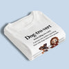 Dog-Tro-Vert, For People Who Find Peace In Paws - Dog Personalized Custom Unisex T-shirt, Premium T-shirt, Hoodie - Gift For Pet Owners, Pet Lovers