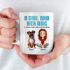 Custom Mug - Personalized Christmas Birthday Gifts For Dog Cat Lovers, Dog Dad And Mom, Cat Owners - Pets Make Lives Whole
