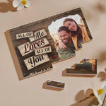 Custom Couple Photo Love Gifts - Personalized Building Brick Blocks