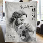 Custom Pet Memorial Gifts for Dog Lovers - Personalized Blanket