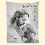 Custom Pet Memorial Gifts for Dog Lovers - Personalized Blanket