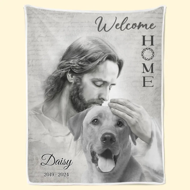 Custom Pet Memorial Gifts for Dog Lovers - Personalized Blanket