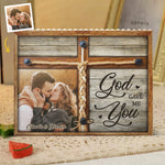 Custom Photo God Gave Me You Couple Gifts - Personalized Building Brick Blocks