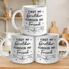 First My Brother Forever My Friend - Family Personalized Custom Mug - Gift For Family Members