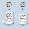First My Brother Forever My Friend - Family Personalized Custom Mug - Gift For Family Members