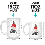Custom Name Romantic Couple Gifts - Personalized Mugs