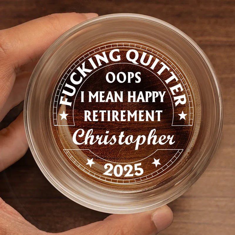 When Every Day Is A Saturday - Coworkers Personalized Custom Whiskey Glass - Appreciation, Retirement Gift For Coworkers, Work Friends, Colleagues