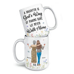 Custom Name Mother Daughter Gifts - Personalized Mugs