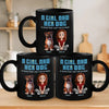 Pawsitively In Love - Dog Personalized Custom Black Mug - Gift For Pet Owners, Pet Lovers