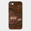 Every Hug From Grandma Felt Like Coming Home - Family Personalized Custom Clear Phone Case - Gift For Mom, Grandma
