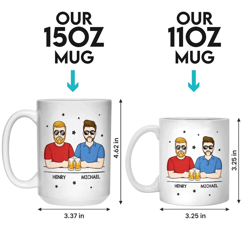 You're The Best Brother - Family Personalized Custom Mug - Gift For Family Members
