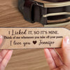 You’re My Forever And Always - Couple Personalized Custom Engraved Leather Belt - Gift For Husband Wife, Anniversary