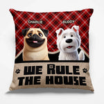 Custom Name Funny Dog Gifts for Pet Lovers - Personalized Pillow