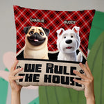 Custom Name Funny Dog Gifts for Pet Lovers - Personalized Pillow
