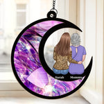 Custom Name Mother Daughter Gifts - Personalized Suncatcher Ornament