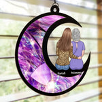 Custom Name Mother Daughter Gifts - Personalized Suncatcher Ornament