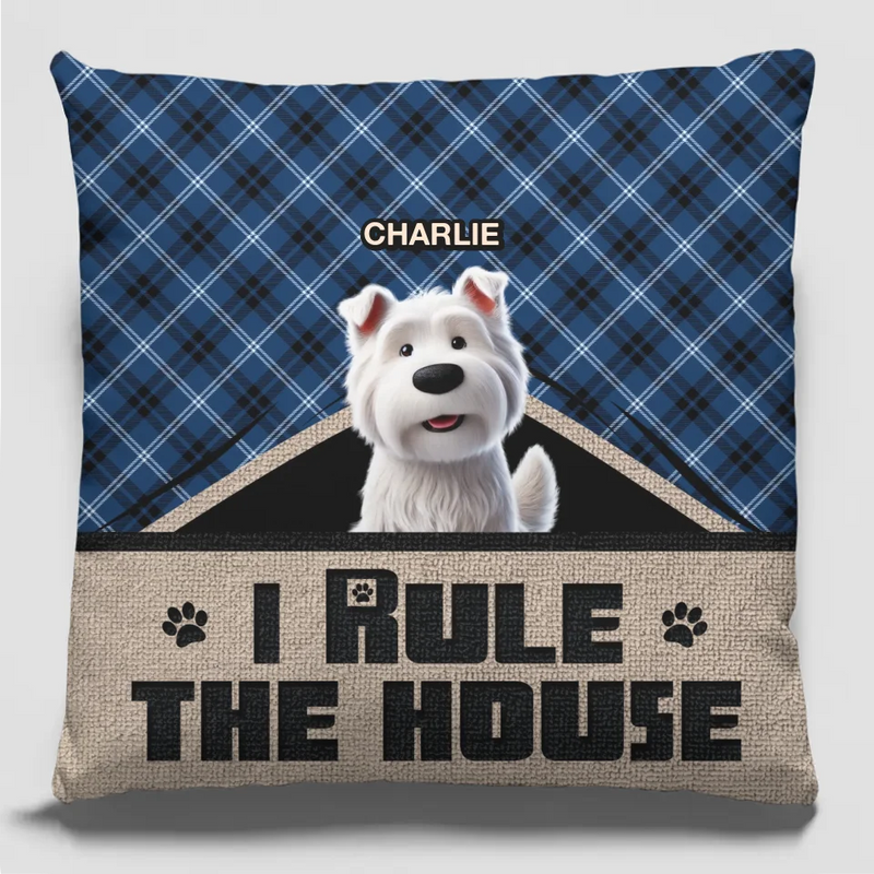 Custom Name Funny Dog Gifts for Pet Lovers - Personalized Pillow