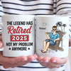 Enjoy Every Morning Without The Alarm Clock - Coworker Personalized Custom Mug - Appreciation, Retirement Gift For Coworkers, Work Friends, Colleagues