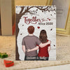 My Love For You Reaches Beyond Measure - Couple Personalized Custom Vertical Rectangle Shaped Building Brick Blocks - Gift For Husband Wife, Anniversary