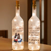 Laughter, Love, And Endless Memories - Bestie Personalized Custom Bottle Lamp - Gift For Best Friends, BFF, Sisters