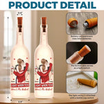 Custom Name Funny Naughty Couple Gifts - Personalized Bottle Lamp