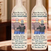 I Fall In Love With You More And More Each Day - Couple Personalized Custom Bottle Lamp - Gift For Husband Wife, Anniversary