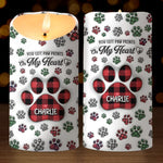 Custom Name Pet Memorial Gifts - Personalized LED Candle