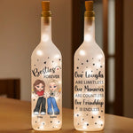 Custom Name Bestie Gifts for Women - Personalized Bottle Lamp