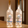 Side By Side, Through Thick And Thin - Bestie Personalized Custom Bottle Lamp - Gift For Best Friends, BFF, Sisters