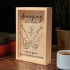 Our Love Is The Greatest Journey Of All - Couple Personalized Custom Frame Light Box - Gift For Husband Wife, Anniversary