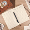 A Hobby Is Where The Heart Finds Its Freedom - Family Personalized Custom Leather Journal - Mother's Day, Gift For Mom, Grandma