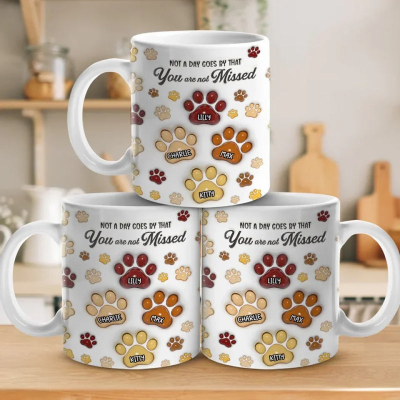 Custom Pet Name Memorial Gifts - Personalized Mugs