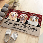 Custom Pet Photo Dog Lover Gifts - Personalized Doormat