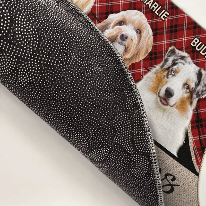 Custom Pet Photo Dog Lover Gifts - Personalized Doormat