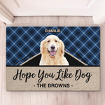 Custom Pet Photo Dog Lover Gifts - Personalized Doormat