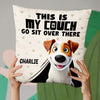 Our Spot, Our Chair - Dog Personalized Custom Pillow - Gift For Pet Owners, Pet Lovers