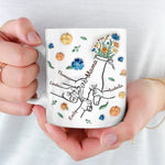 Custom Name Mama Floral Family Gifts - Personalized Mugs