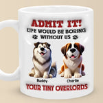 Custom Name Funny Dog Gifts for Pet Lovers - Personalized Mugs
