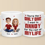 Custom Name Romantic Couple Gifts - Personalized Mugs