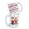 You’re My Reason To Smile Every Day - Couple Personalized Custom 3D Inflated Effect Printed Mug - Gift For Husband Wife, Anniversary