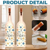 Her Hands May Be Small, But They Hold A World Of Love - Family Personalized Custom Bottle Lamp - Gift For Mom, Grandma