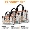 I'm A Fur Mom - Dog & Cat Personalized Custom 3D Inflated Effect Printed Leather Handbag - Gift For Pet Owners, Pet Lovers