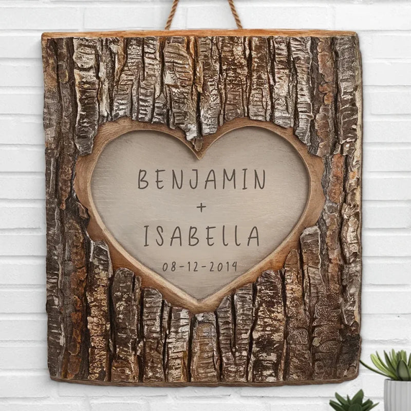 Always Better Together - Couple Personalized Custom Home Decor Wood Sign - Gift For Husband Wife, Anniversary
